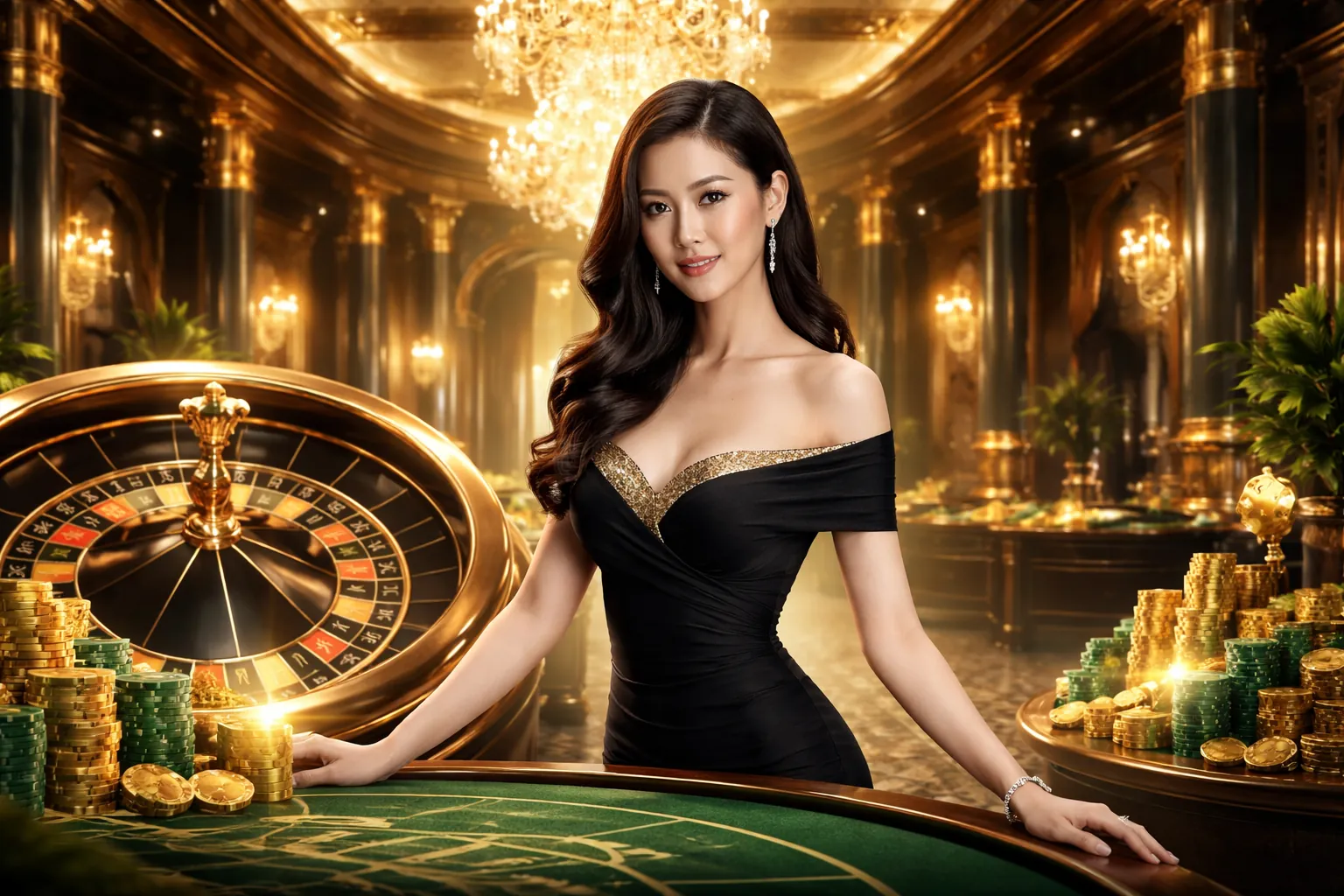 Sân vận động với ánh đèn rực rỡ, biểu tượng chiến thắng trong cá cược thể thao banca28 nổ hũ
